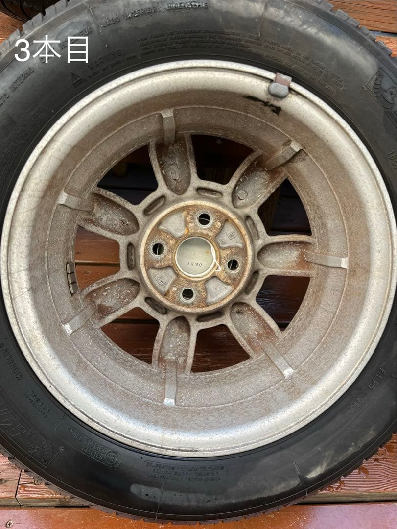 (送料込)NAロードスター純正アルミホイール