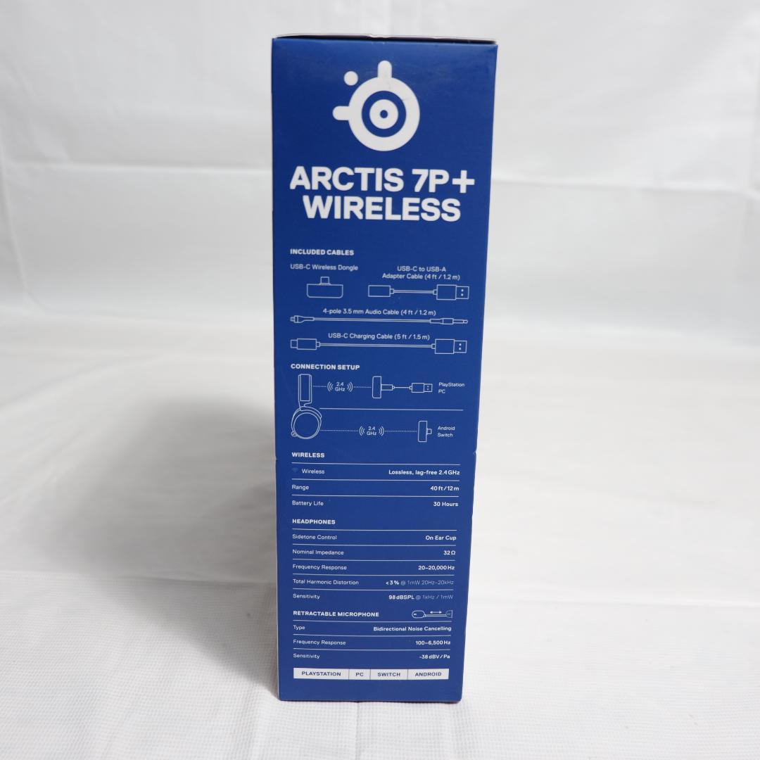 SteelSeries ゲーミングヘッドセット ワイヤレス Arctis 7P+