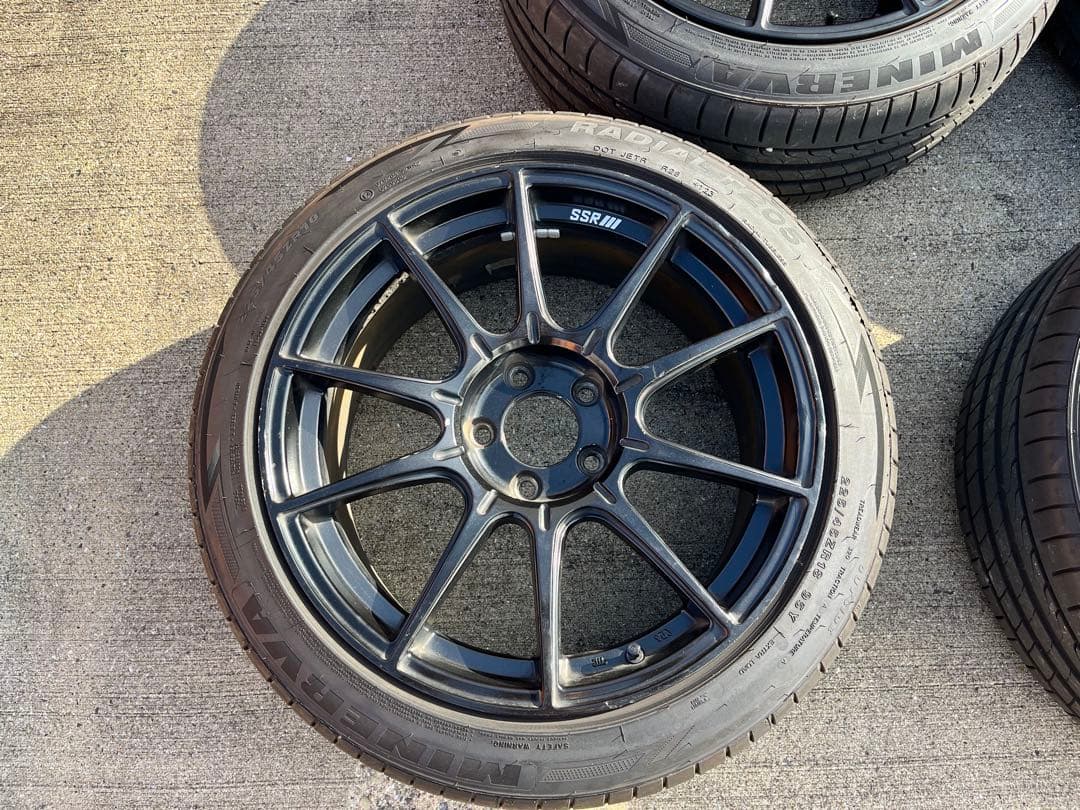 (最終値下げ)SSR GTX01 18×8.5j 114.3-5H 44