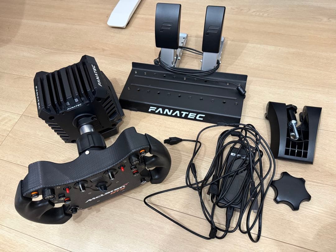 【お得セット!】Fanatec DD+Wheel+Pedals