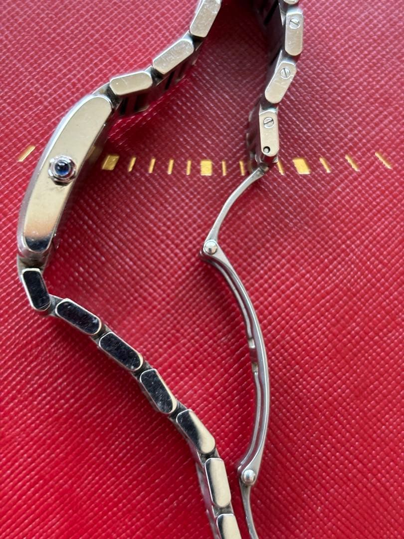 カルティエ Cartier タンクフランセーズSM レディース 腕時計