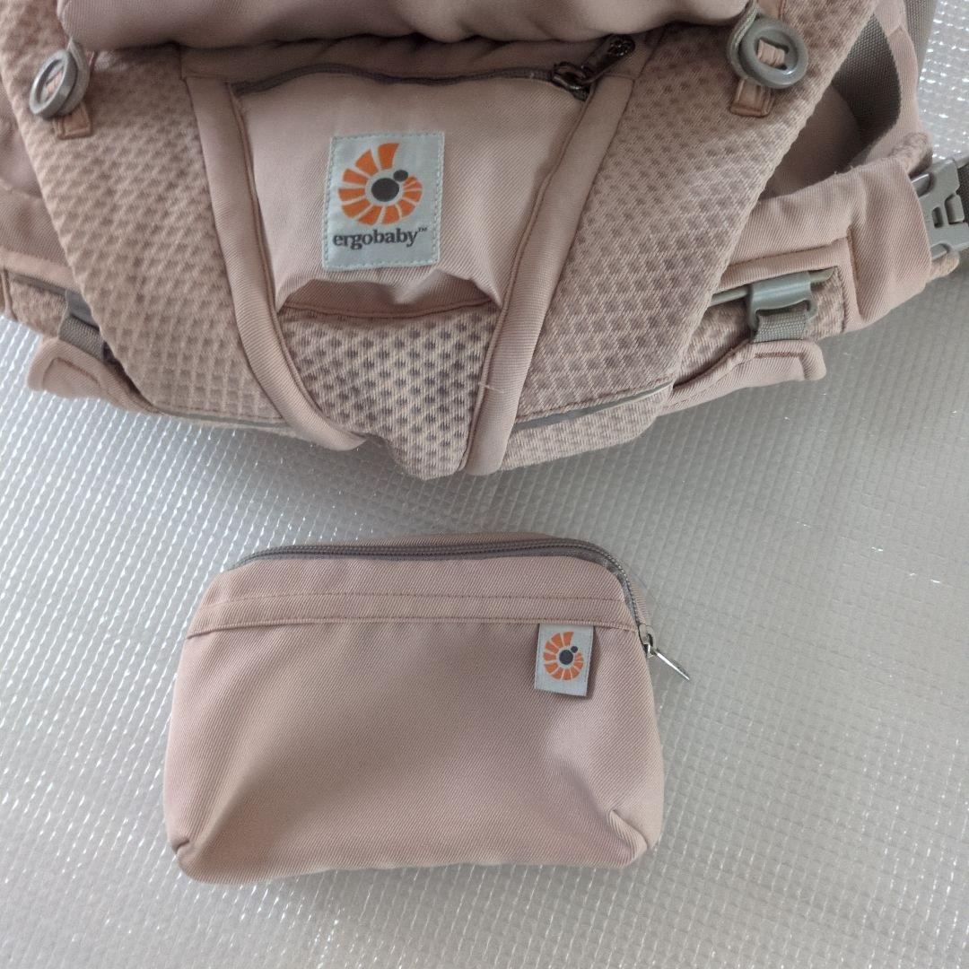 美品　ergobaby OMNI Breeze オムニブリーズ　抱っこ紐 ピンク