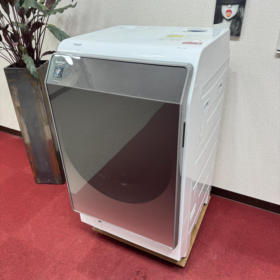 東京23区送料無料　超美品シャープドラム洗濯乾燥機型2022年製　洗浄/除菌済み