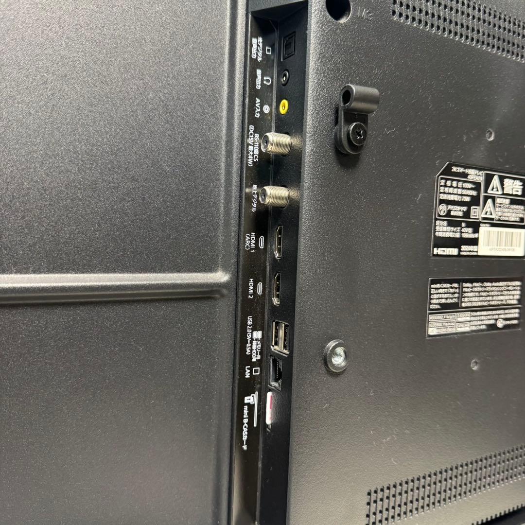 【美品】IRIS OHYAMA 40インチ スマートテレビ 2024年製