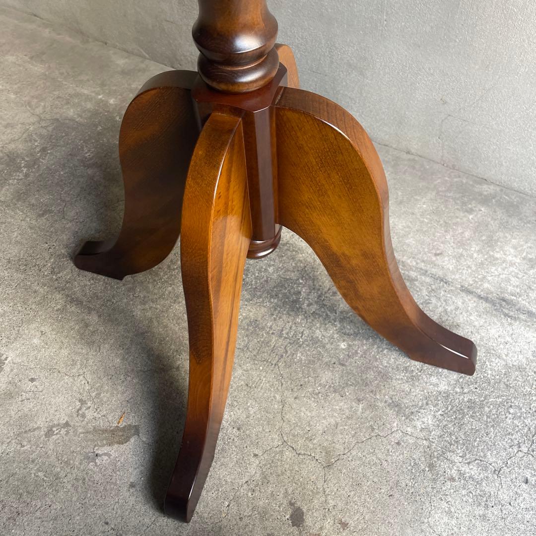 美品　カリモク コロニアル ハンガーラック ポールスタンド