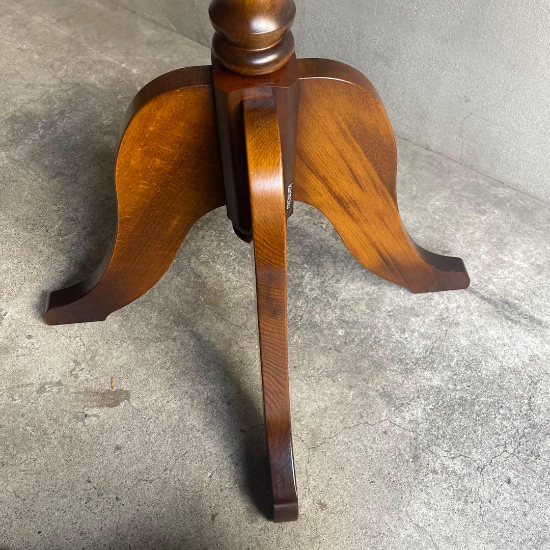 美品　カリモク コロニアル ハンガーラック ポールスタンド