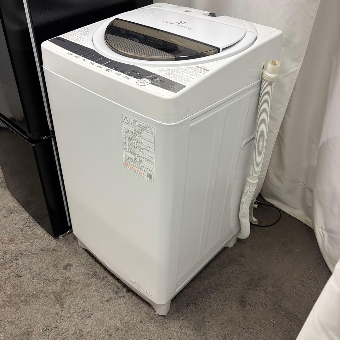 150⭕️冷蔵庫　洗濯機　レンジ　安い　黒　一人暮らし　セット　設置無料　24年