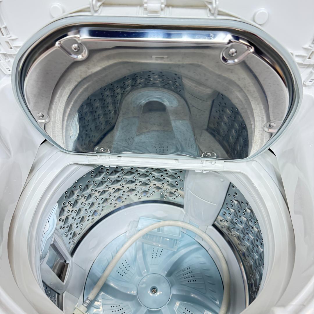 東京23区送料無料　美品東芝縦型洗濯乾燥機8/4.5㎏　洗浄/除菌済み
