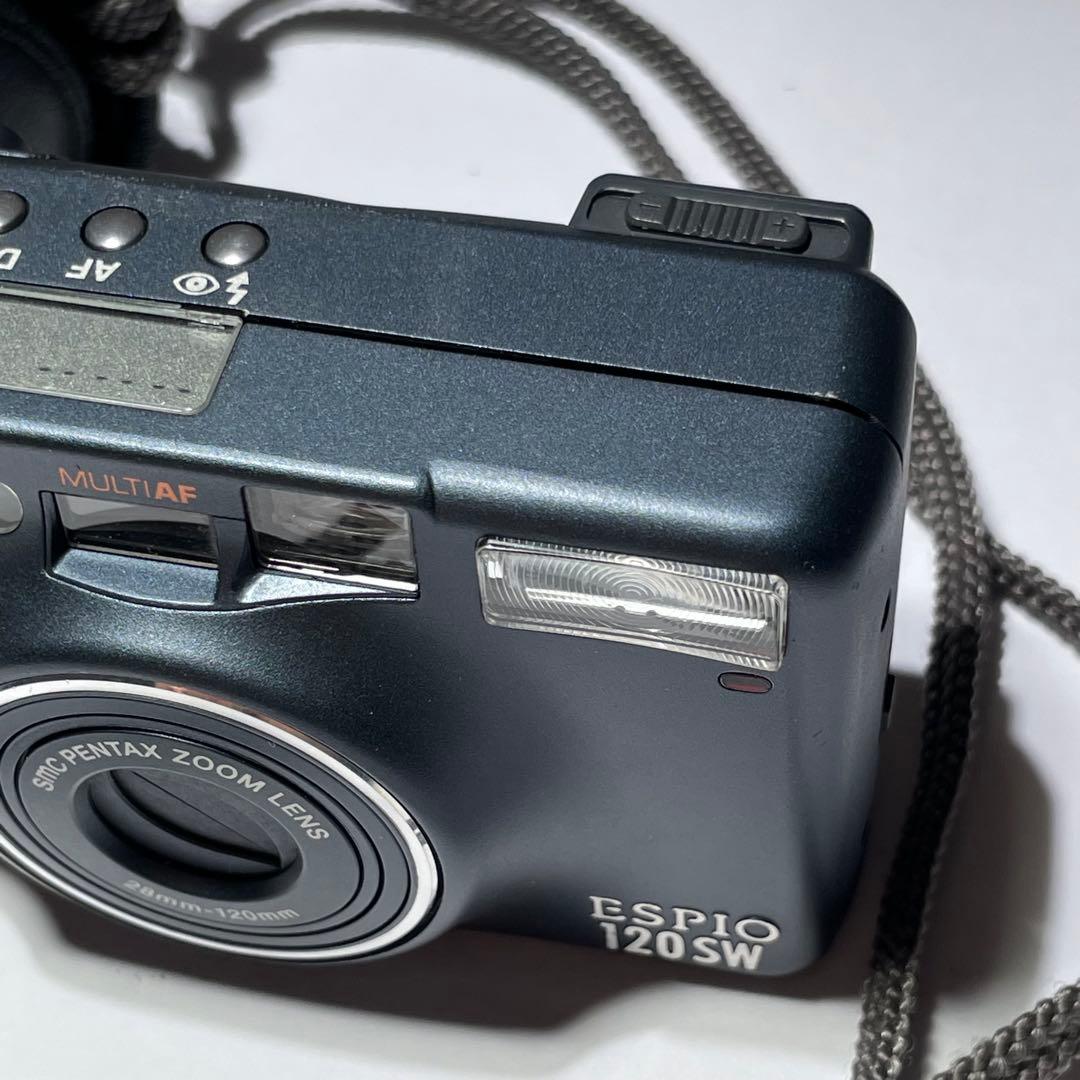 PENTAX ESPIO 120SW 青　フィルムカメラ