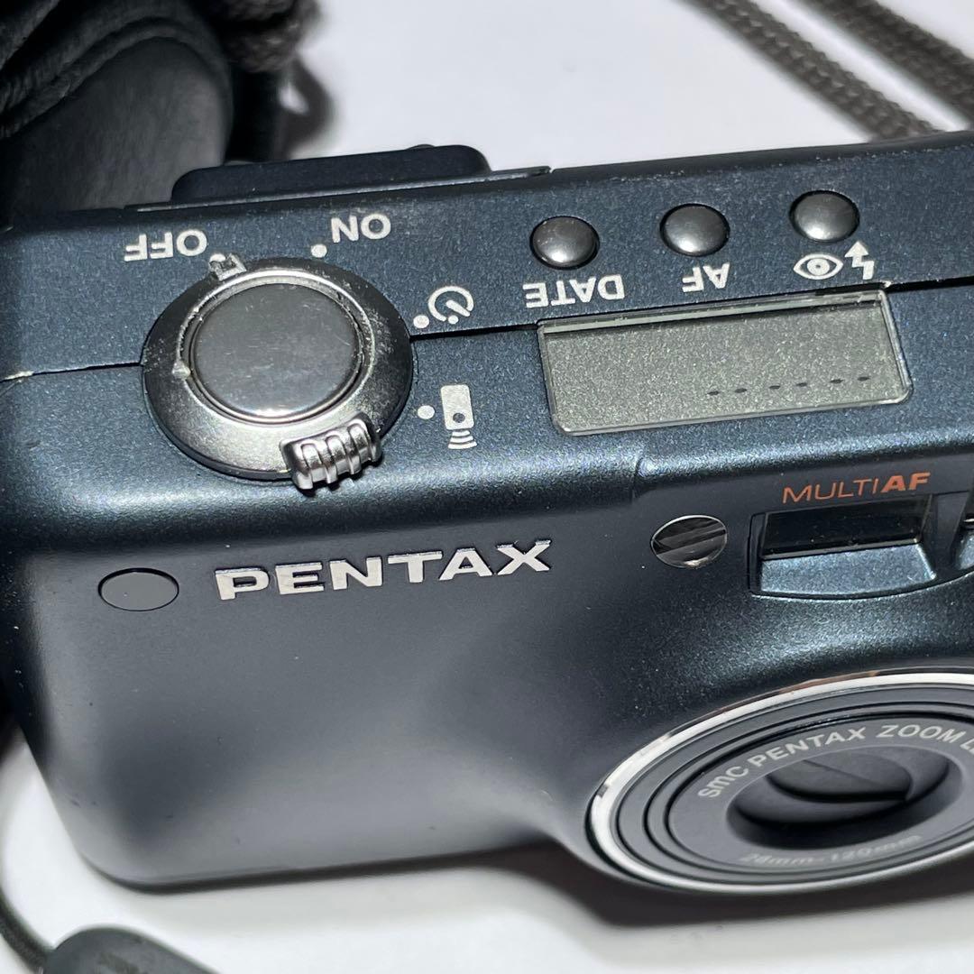 PENTAX ESPIO 120SW 青　フィルムカメラ