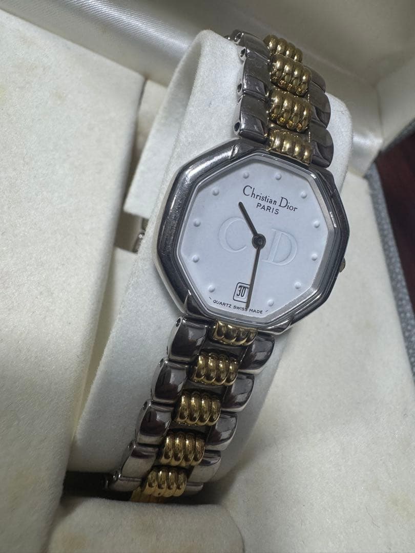 Christian Dior オクタゴナル時計　新品電池✨稼働
