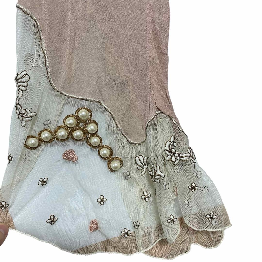 [新品未使用]snidel スナイデル レース フリル ブラウス ピンク F