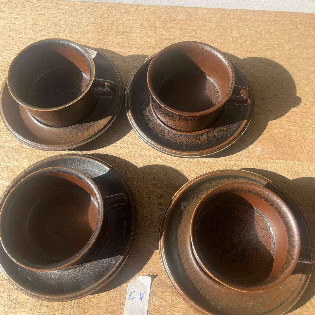 Arabia tea cup 4客セット　CV バラせます