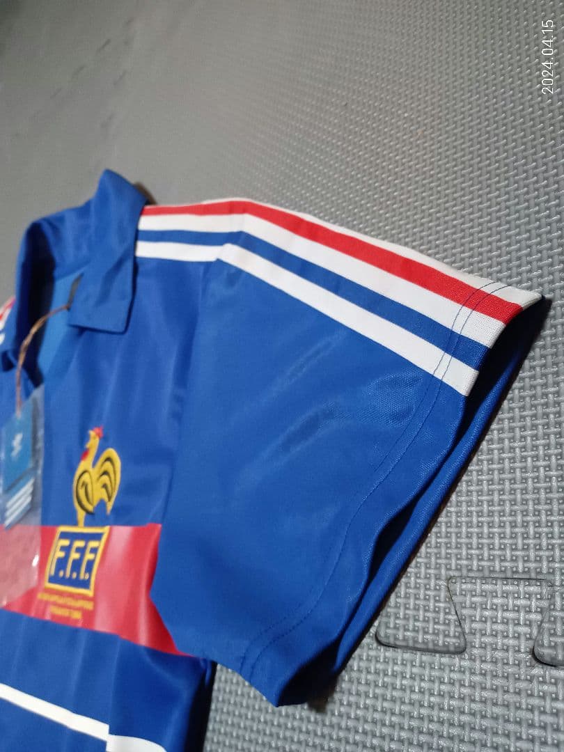 1984年　EURO　フランス大会　フランス代表　プラティニ　復刻　ユニフォーム