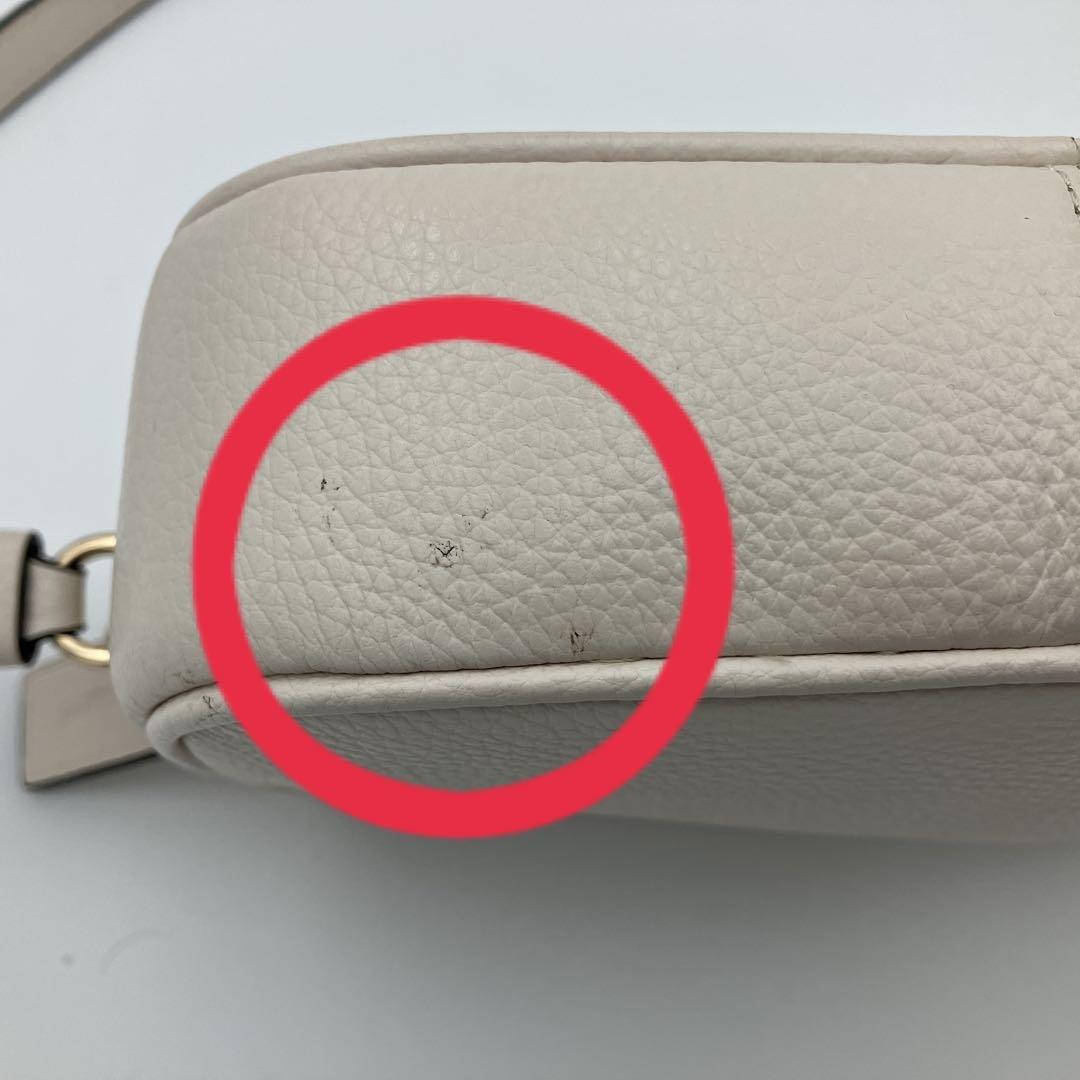 COACH コーチ　ショルダーバッグ　カメラ　ミニ ジェイミー 白