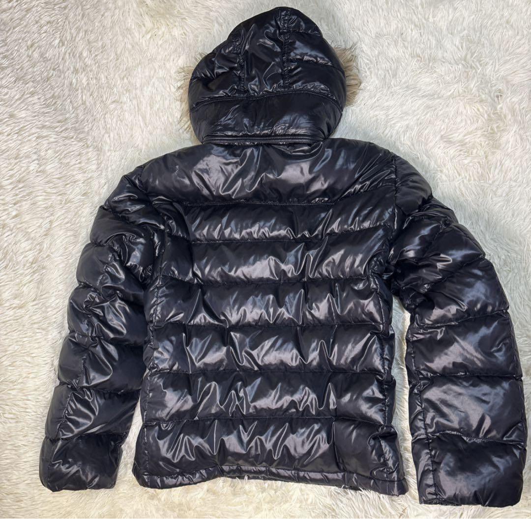 光沢ダウン y2k ファー付き 短丈 着画あり