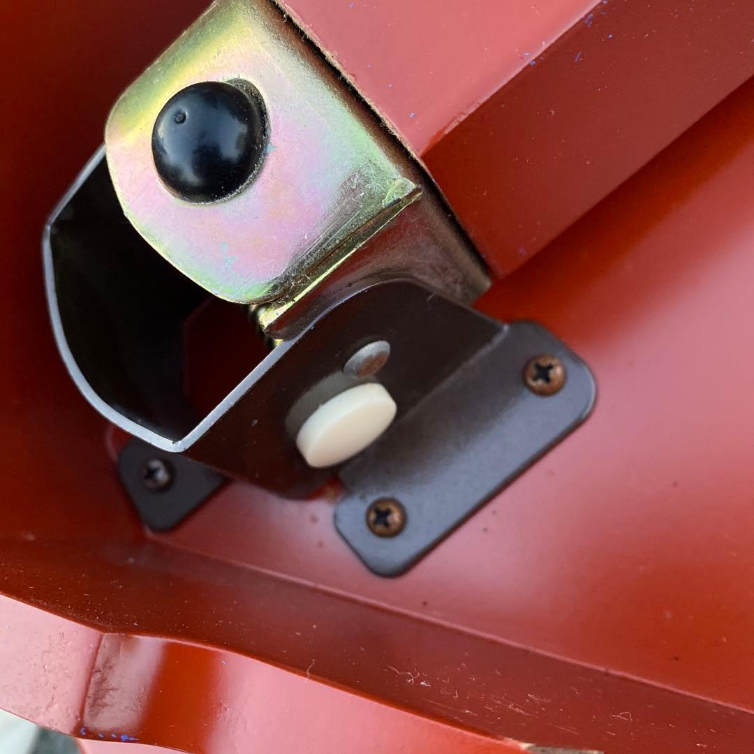 昭和の食卓 天然木 ちゃぶ台 丸テーブル 円卓 朱塗り直径 75㎝