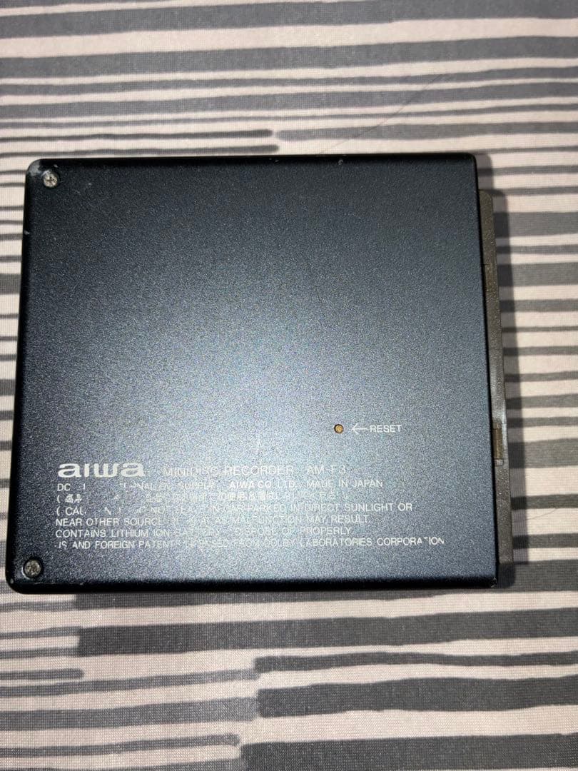 aiwa AM-F3 MDプレイヤー