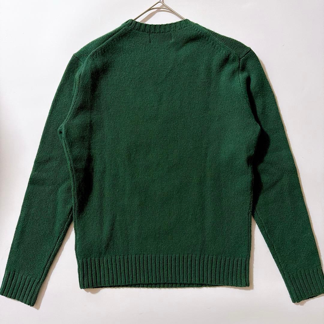 25年製✨️キャメル混 ラルフローレン ポロベア ウールカシミヤニット M相当