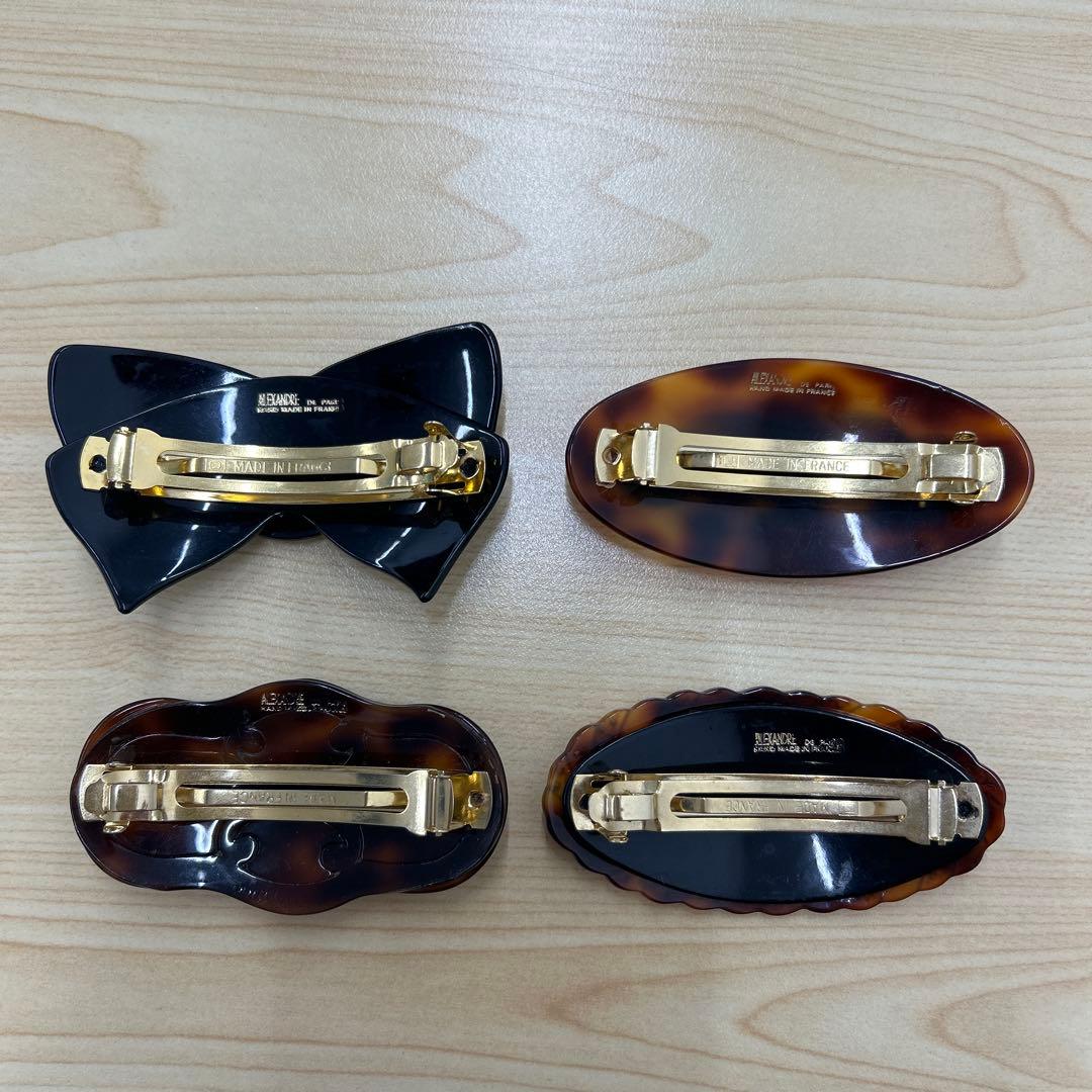 アレクサンドル・ドゥ・パリ バレッタ　4点セット