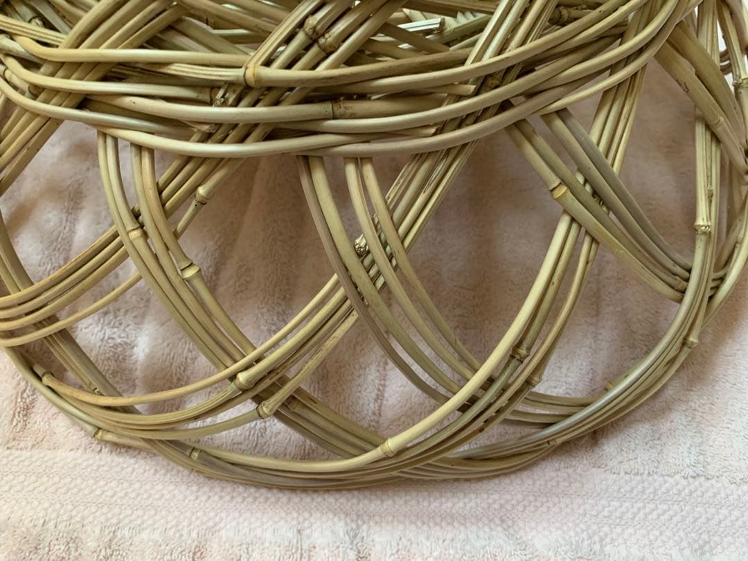 竹かご　虎竹　洗濯籠　特大