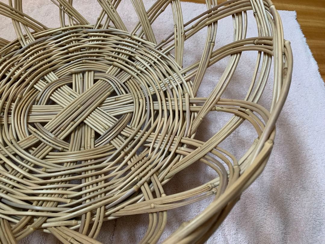 竹かご　虎竹　洗濯籠　特大