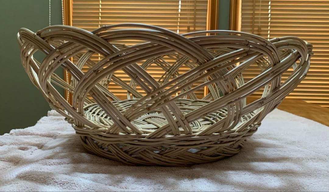 竹かご　虎竹　洗濯籠　特大