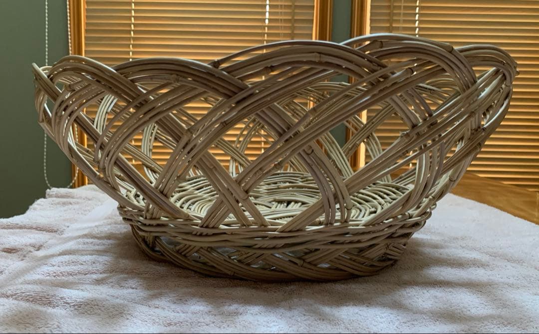 竹かご　虎竹　洗濯籠　特大