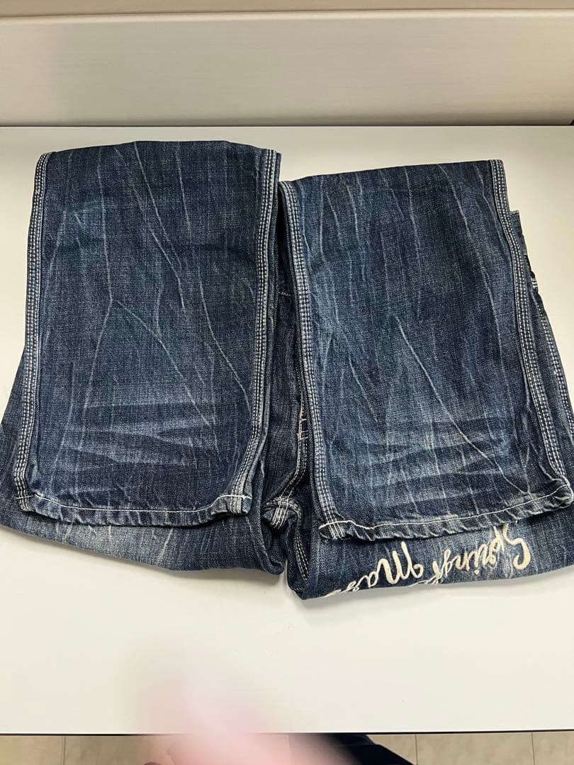 Indian Motocycle 刺繍　デニム