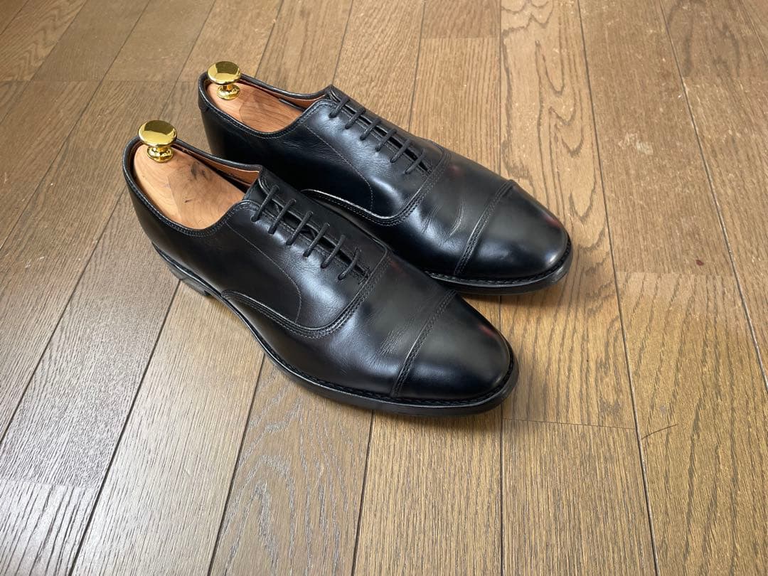 【美品】アレンエドモンズ パークアベニュー US6.5 EE 現行ロゴ