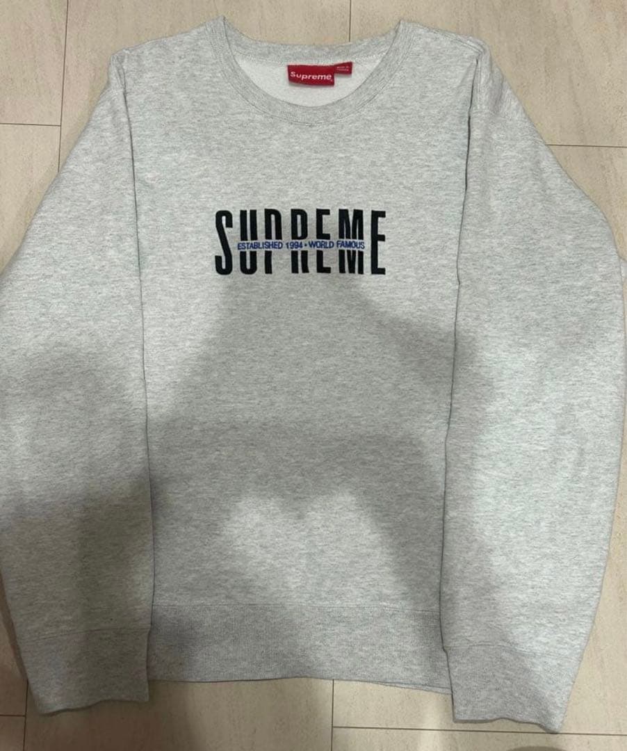 Supreme World Famous Crewneck スウェット 18AW