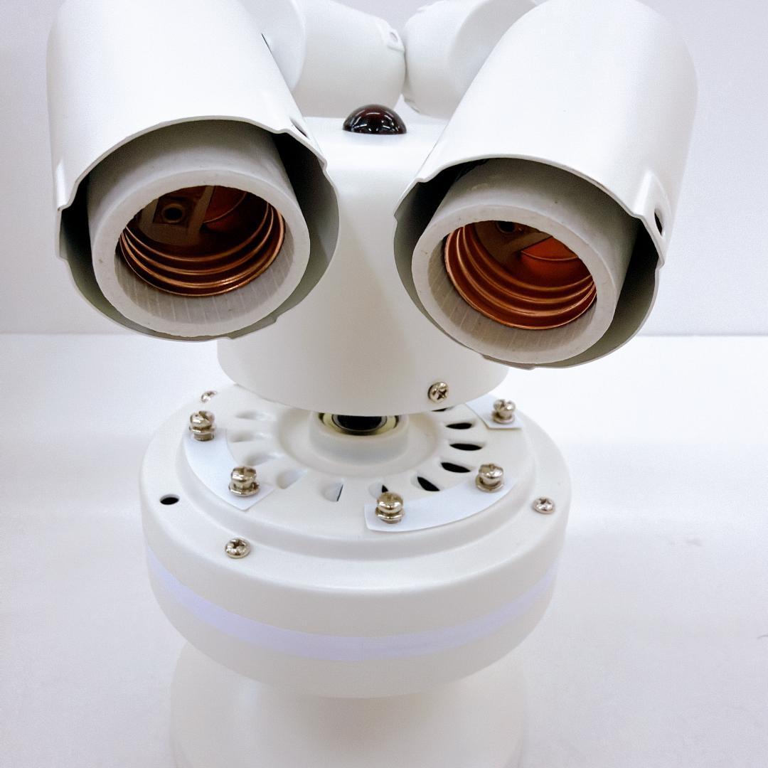 【新品】LOWYA ニューアイナ メレ2 シーリングファン ライト ホワイト