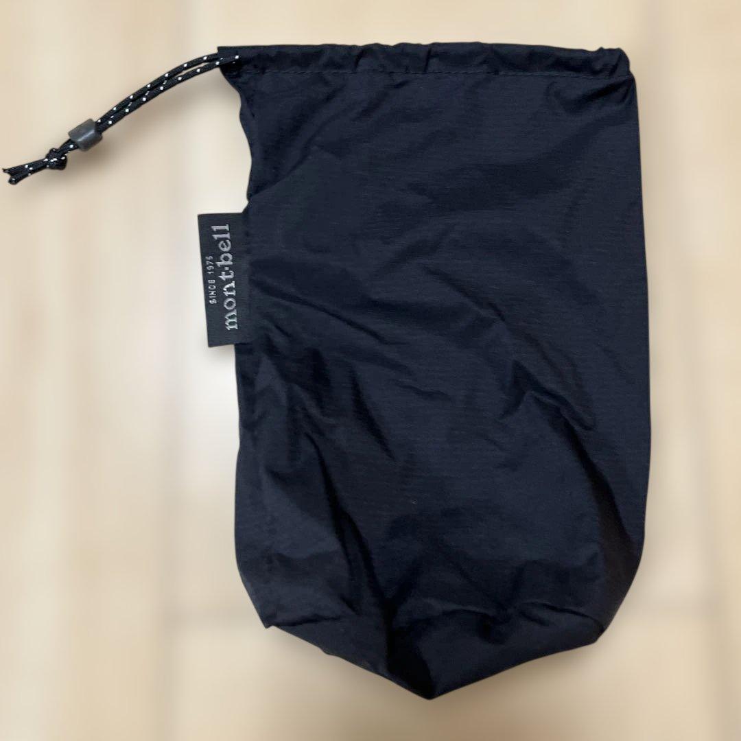 新品☆モンベル☆ スペリオダウン ラウンドネックベスト 黒 M 送料込み