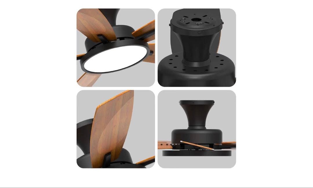 TALOYA シーリングファンライト LED天井ファンライト