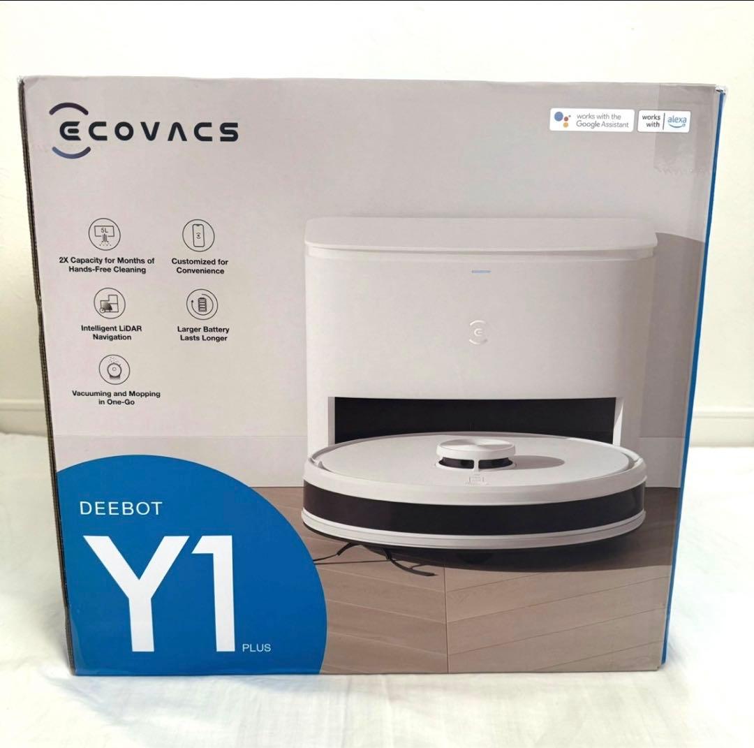 ECOVACS エコバックス ロボット掃除機 DEEBOT Y1 PLUS