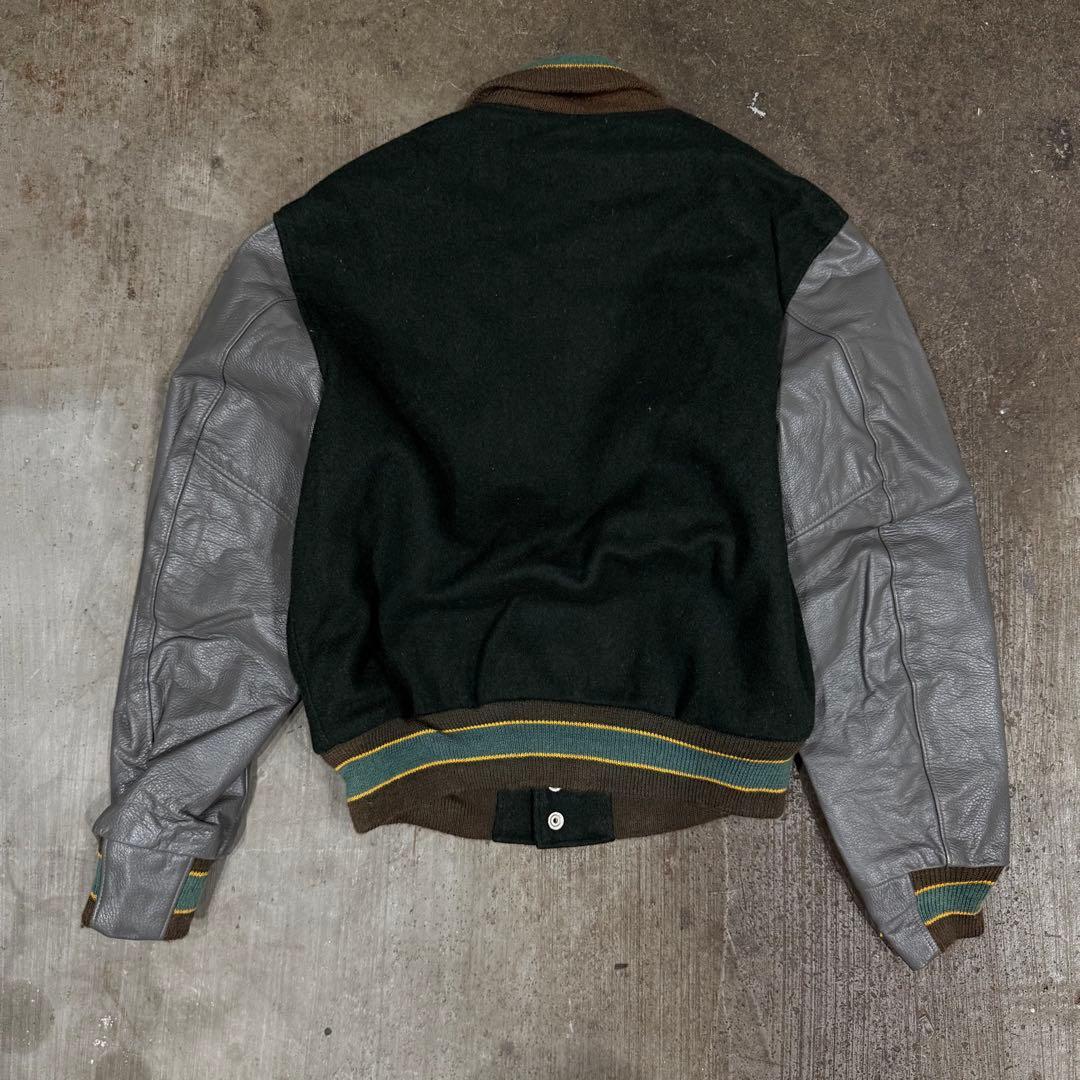 80's 90's Golden Bear スタジャン レザー　usa製