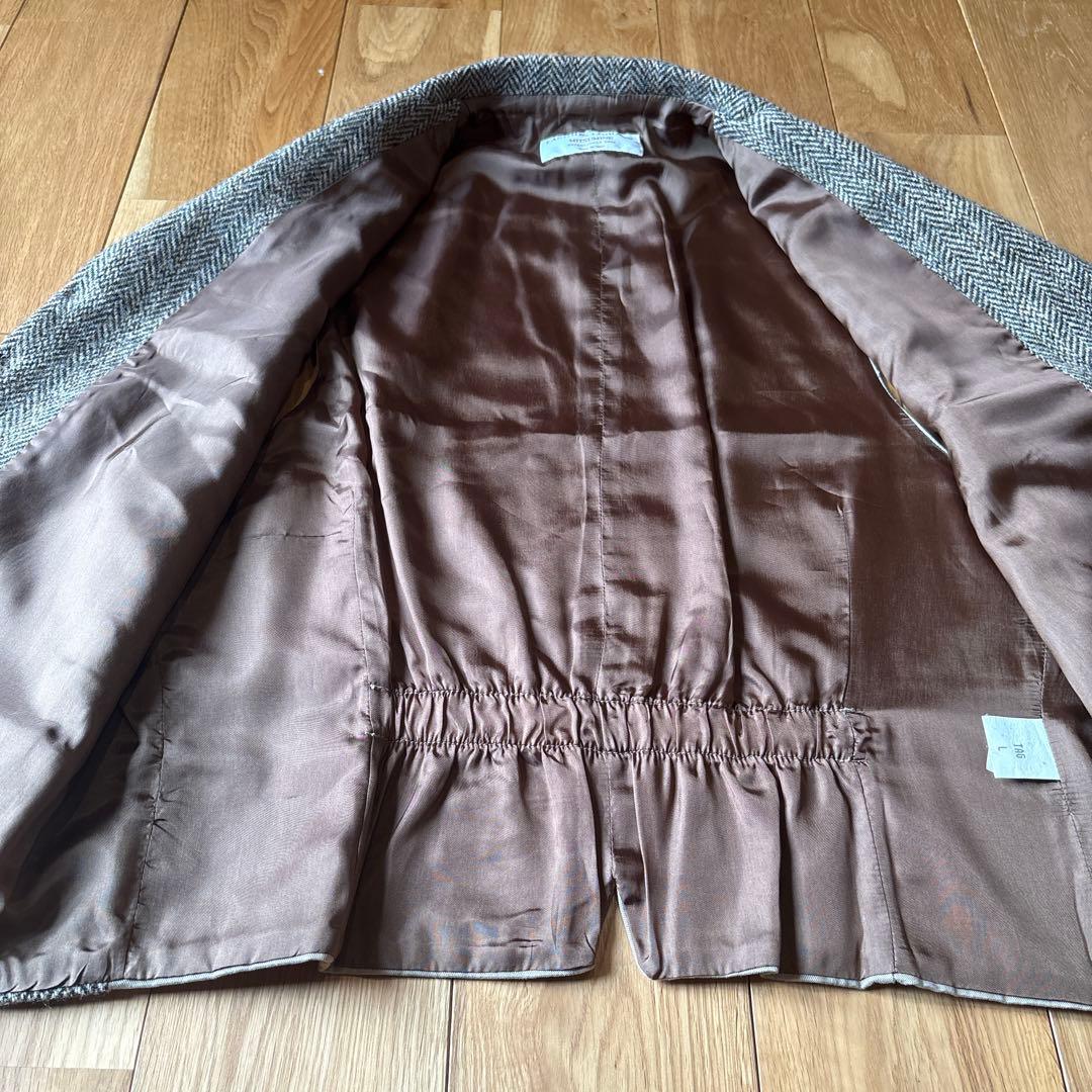 MITSUMINE ハリスツイードベスト　イタリア製