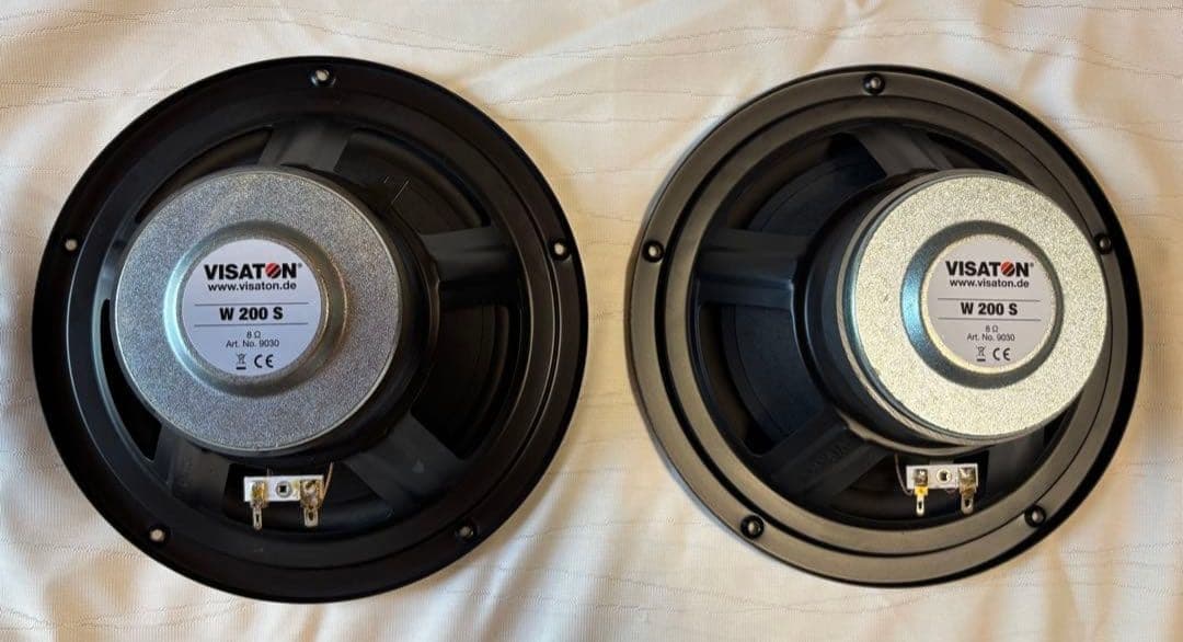 Visaton 20cm W200S＋D-50 バックロードホーンスピーカー