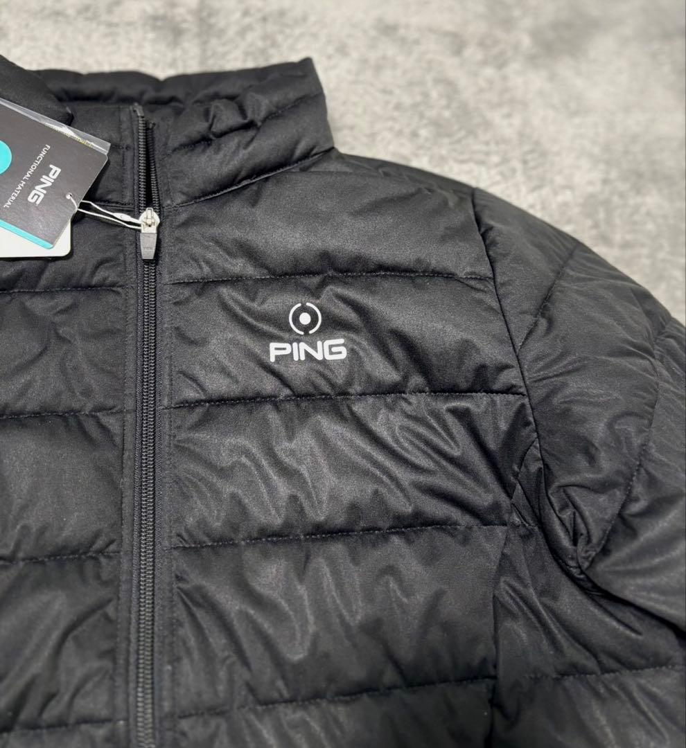 ★新品タグ付き★ PING ゴルフ 中綿ジャケット レディース Lサイズ 黒