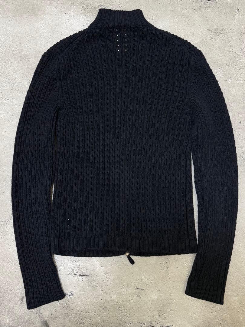 希少 イタリア製 Burberry Prorsum ドライバーズニット