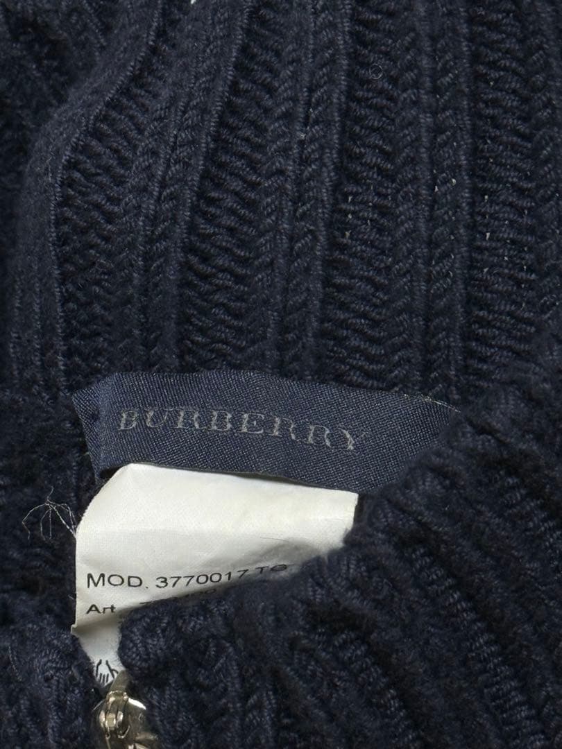 希少 イタリア製 Burberry Prorsum ドライバーズニット