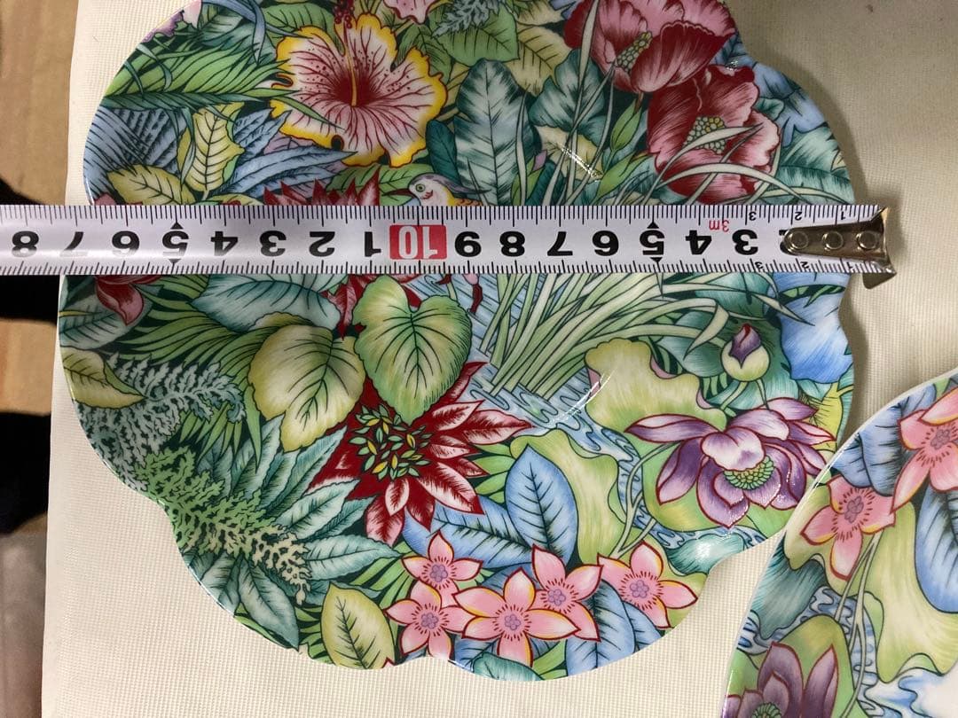 花柄食器セット ティーポット・プレート・ボウル