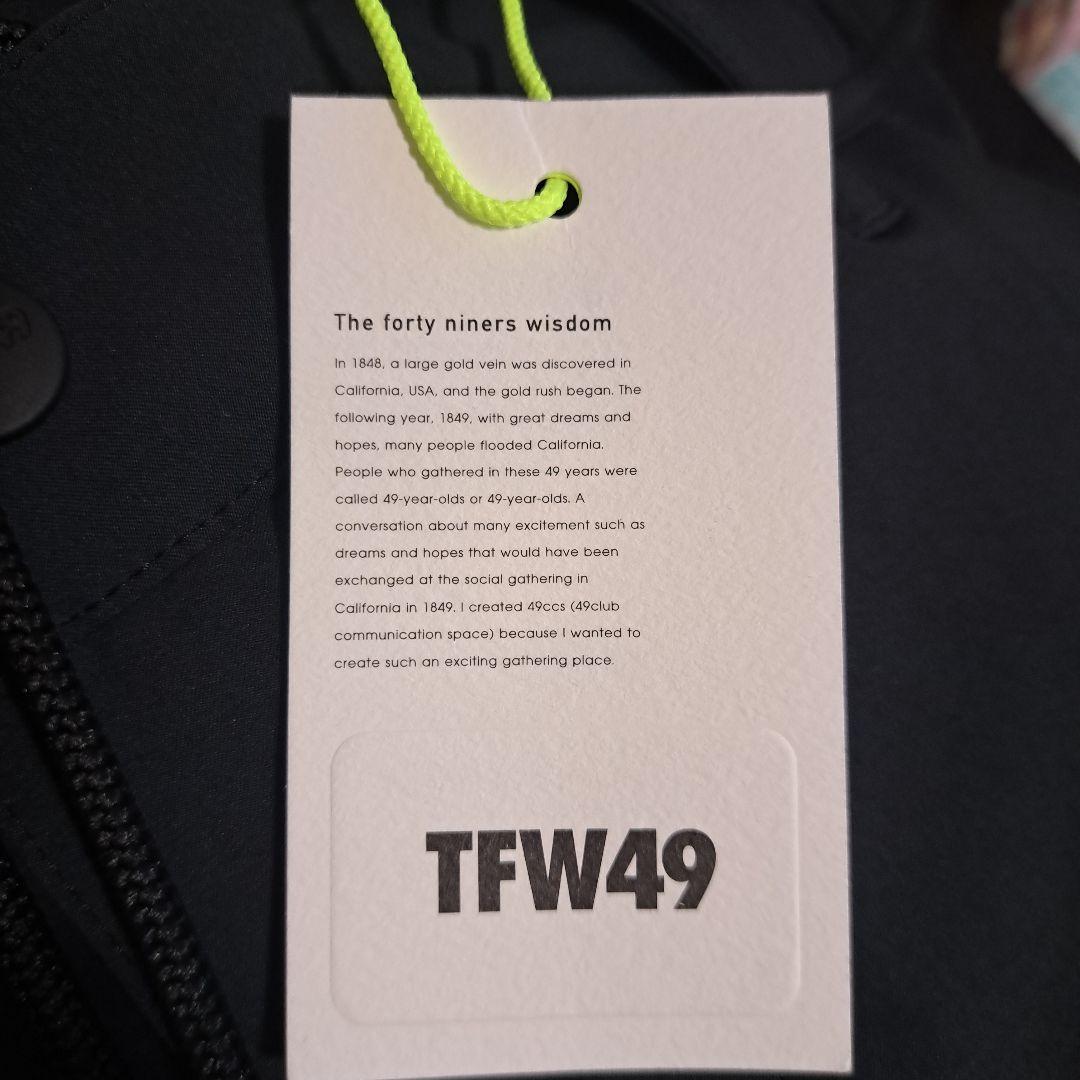 新品タグ付き！TFW49 ブラック パンツ M