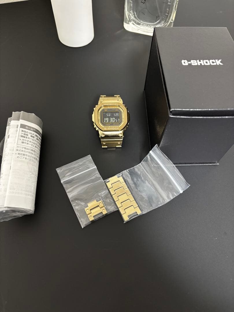 ジーショックBluetooth搭載 フルメタル 電波ソーラー GMW-B5000