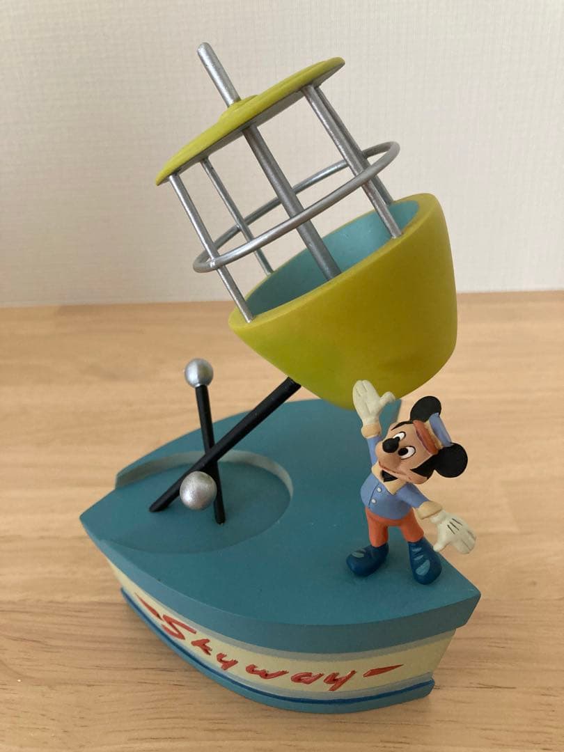未使用　ディズニーランド　ミッキーマウス スカイウェイ　置き物　希少