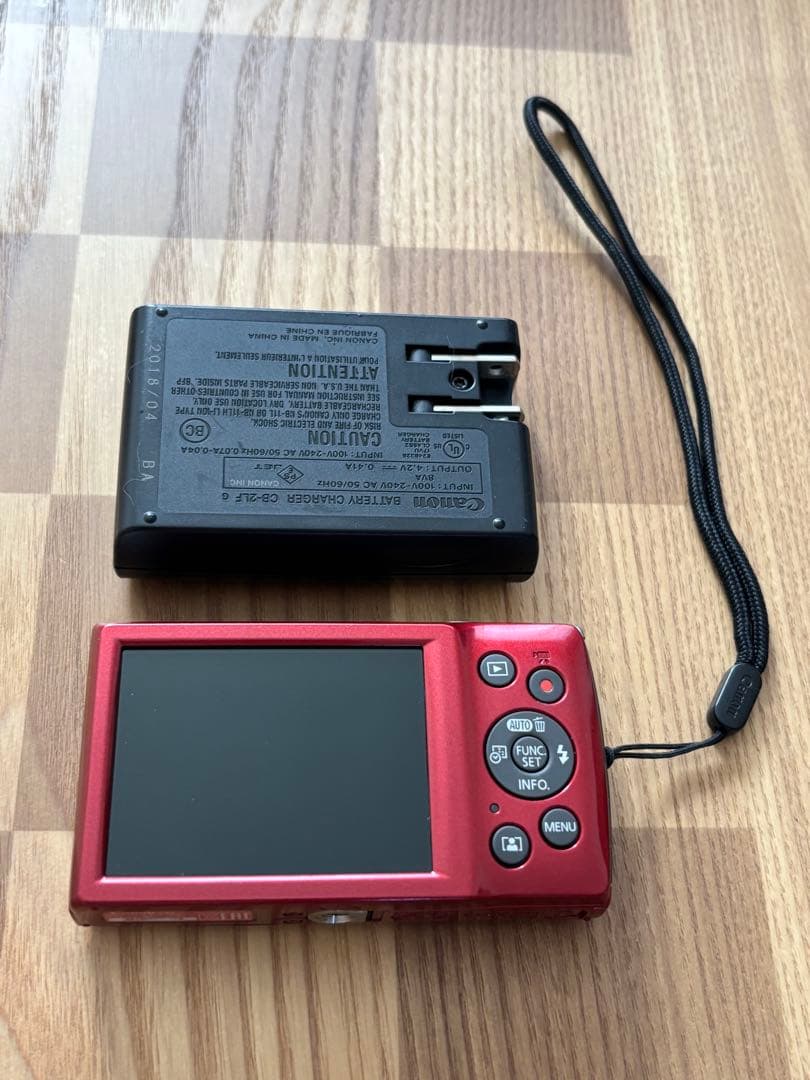 Canon IXY 200 レッド デジタルカメラ