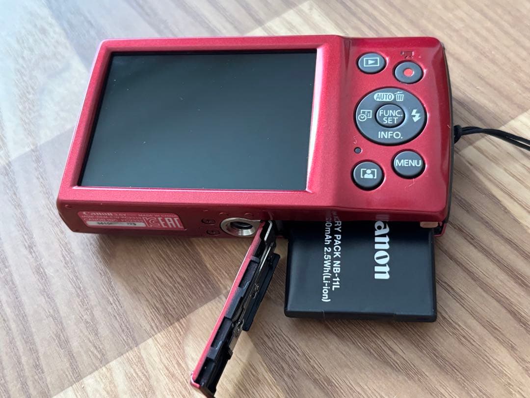 Canon IXY 200 レッド デジタルカメラ