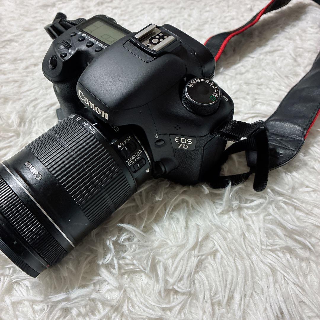 動作確認済み⭐️Canon キャノン EOS 7D 18-135 mm 望遠レンズ