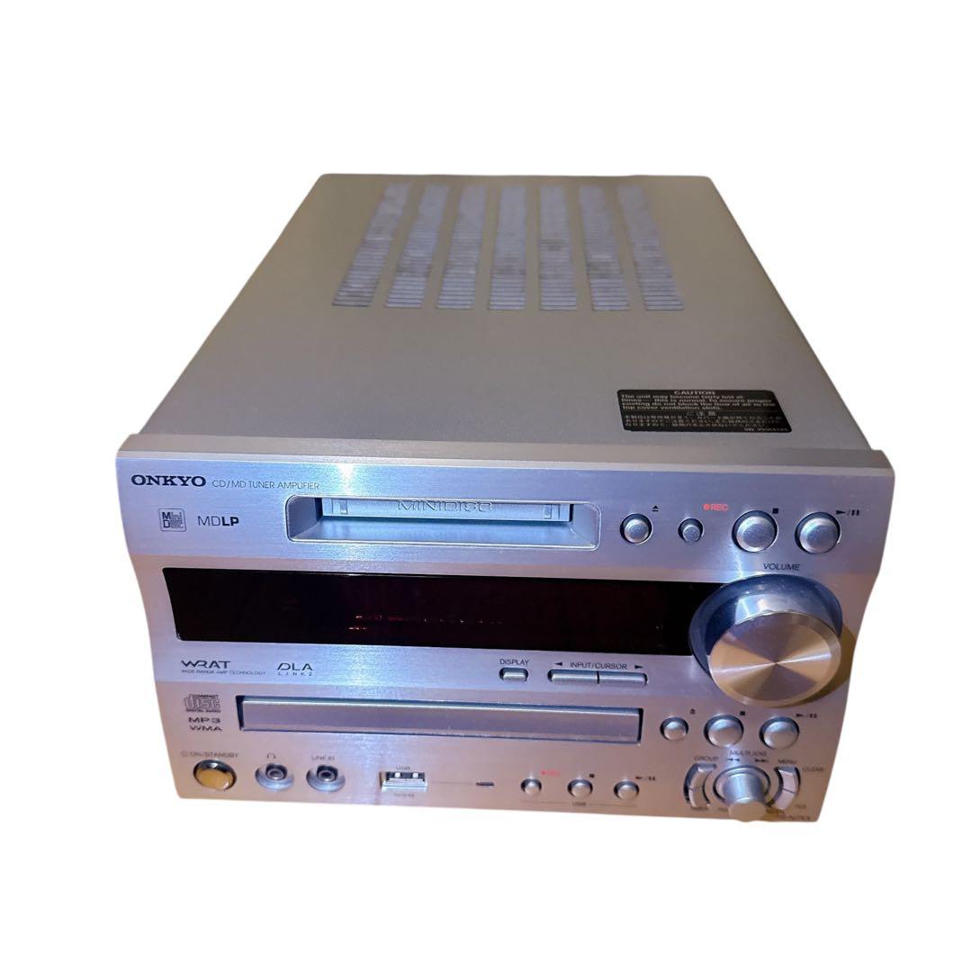 極美品 ONKYO X-N7XX システムコンポ CD/MD アンプ オンキョー