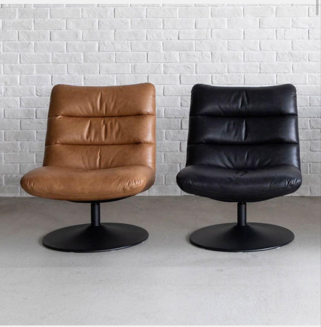 週末値下げ‼️極美品　クラッシュゲート　キャメル 1人掛けソファ　説明書付き